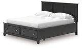 Lanolee California King Panel Storage Bed (Bed Size: California King)