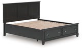 Lanolee California King Panel Storage Bed (Bed Size: California King)
