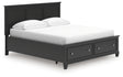 Lanolee California King Panel Storage Bed (Bed Size: California King)