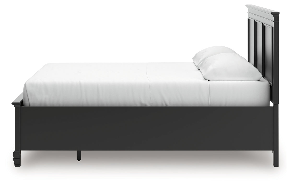 Lanolee California King Panel Storage Bed (Bed Size: California King)