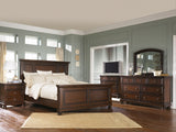 Porter Queen Panel Bed, Dresser and Mirror (Bed Size: Queen)