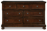 Robbinsdale Dresser (Color: Rustic Brown)