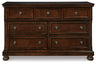 Robbinsdale Dresser (Color: Rustic Brown)
