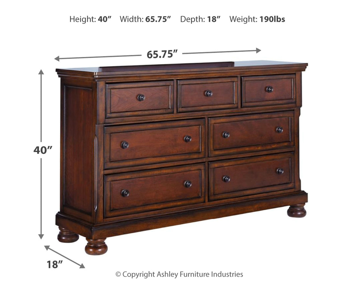 Robbinsdale Dresser (Color: Rustic Brown)
