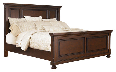 Porter King Panel Bed, Dresser, Mirror and Chest (Bed Size: King)