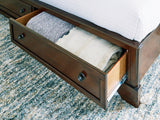 Trellington King Sleigh Storage Bed (Bed Size: King)