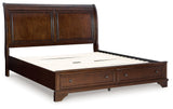 Trellington King Sleigh Storage Bed (Bed Size: King)