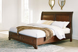 Trellington King Sleigh Storage Bed (Bed Size: King)