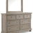 Robbinsdale Dresser and Mirror (Color: Light Gray)