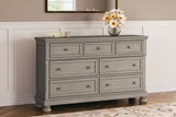 Lettner Queen Panel Bed, Dresser, and Nightstand