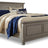 Robbinsdale Queen Panel Bed (Color: Light Gray, Bed Size: California King)