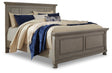 Lettner 4-Piece Queen Panel Bed with Dresser (Dresser, Queen Panel Footboard, Queen Panel Headboard, Queen Rails)