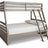 Lettner Twin over Full Bunk Bed (Variation Color: Light Gray)