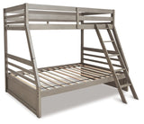 Lettner Twin over Full Bunk Bed (Variation Color: Light Gray)