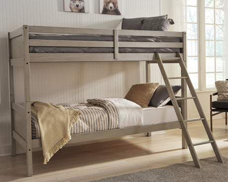 Lettner Twin/Twin Bunk Bed with Ladder