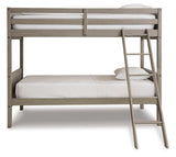 Lettner Twin over Twin Bunk Bed, 2 Mattresses and 2 Pillows