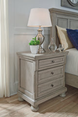 Robbinsdale Nightstand (Color: Light Gray)