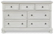 Robbinsdale Dresser (Color: Antique White)