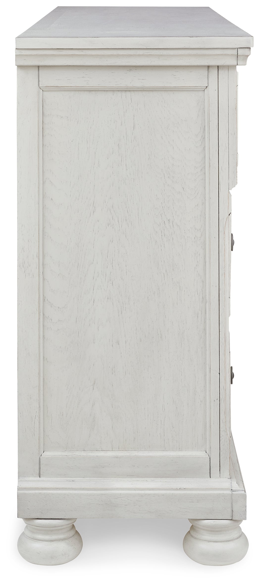 Robbinsdale 4-Piece California King Sleigh Bed with Storage with Dresser (King/California King Storage Footboard, King/California King Sleigh Headboard, California King Rails with Roll Slats, Dresser)