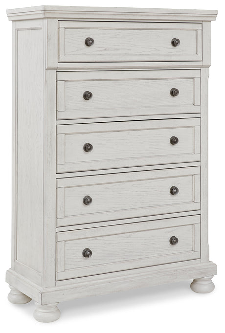 Robbinsdale Chest of Drawers (Color: Antique White)