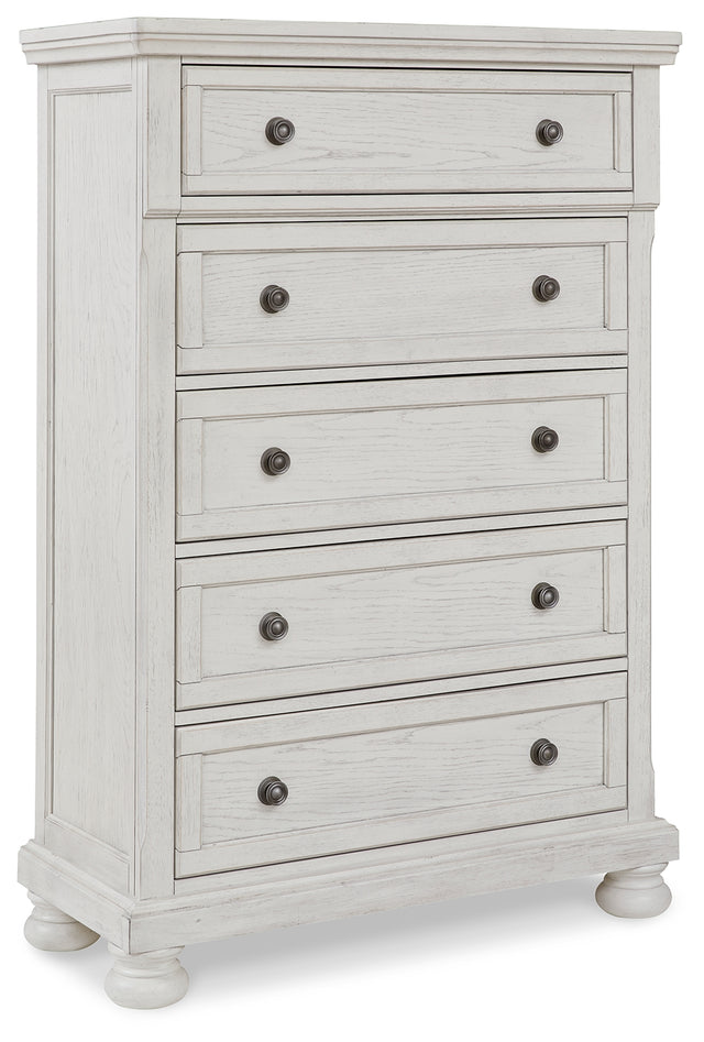 Robbinsdale Chest of Drawers (Color: Antique White)