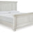 Robbinsdale Queen Panel Bed (Color: Antique White, Bed Size: California King)
