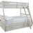 Robbinsdale Twin over Full Bunk Bed with Storage (Color: Antique White)