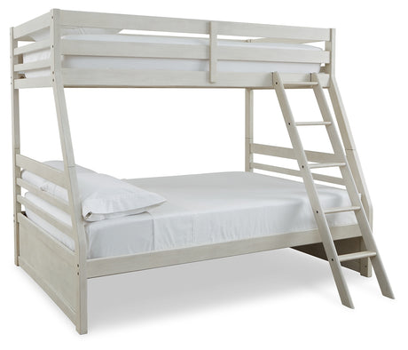 Robbinsdale Twin over Full Bunk Bed (Color: Antique White)