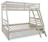 Robbinsdale Twin over Full Bunk Bed (Color: Antique White)