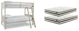 Robbinsdale Bunk Bed and Mattresses (Bed Size: Default)