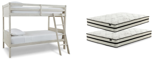 Robbinsdale Bunk Bed and Mattresses (Bed Size: Default)