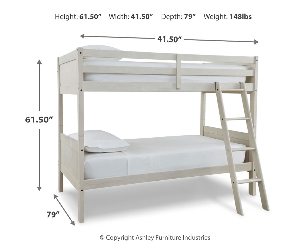 Robbinsdale Bunk Bed and Mattresses (Bed Size: Default)
