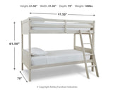 Robbinsdale Bunk Bed and Mattresses (Bed Size: Default)
