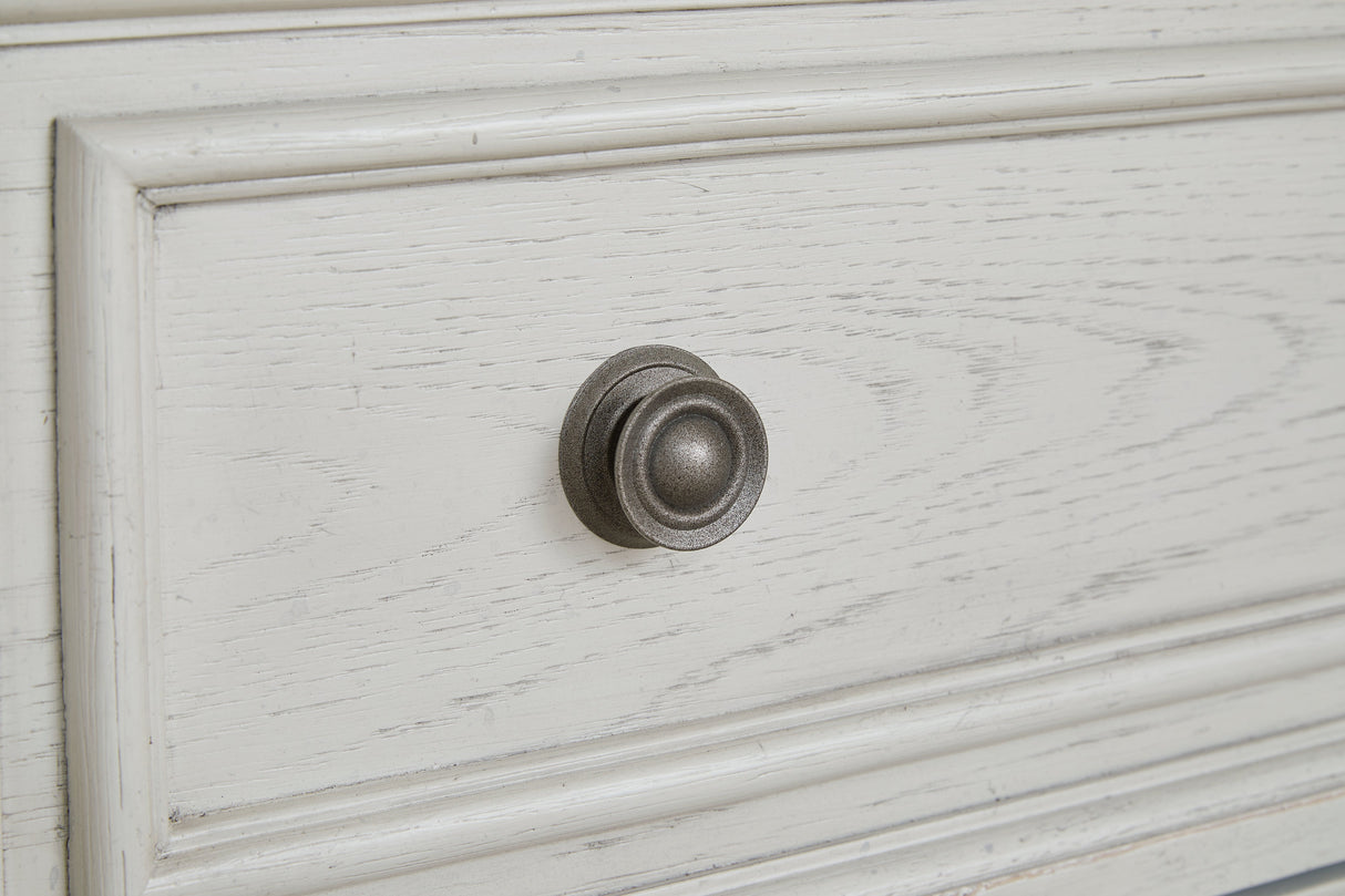 Robbinsdale Dresser and Mirror (Color: Antique White)