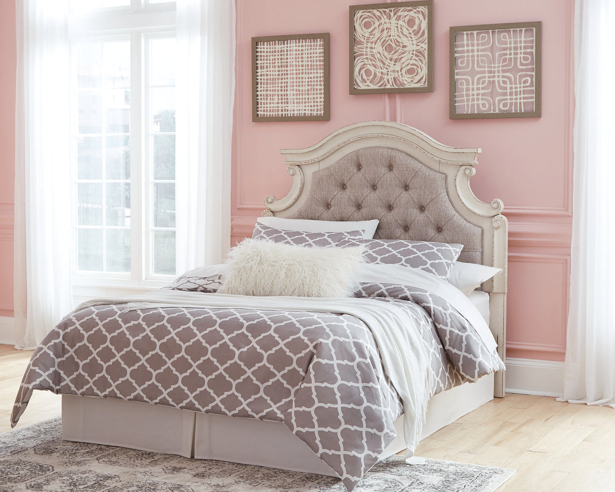 Realyn Full Upholstered Panel Headboard