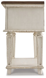 Realyn Queen Panel Bed Dresser, Mirror, Chest and Nightstand