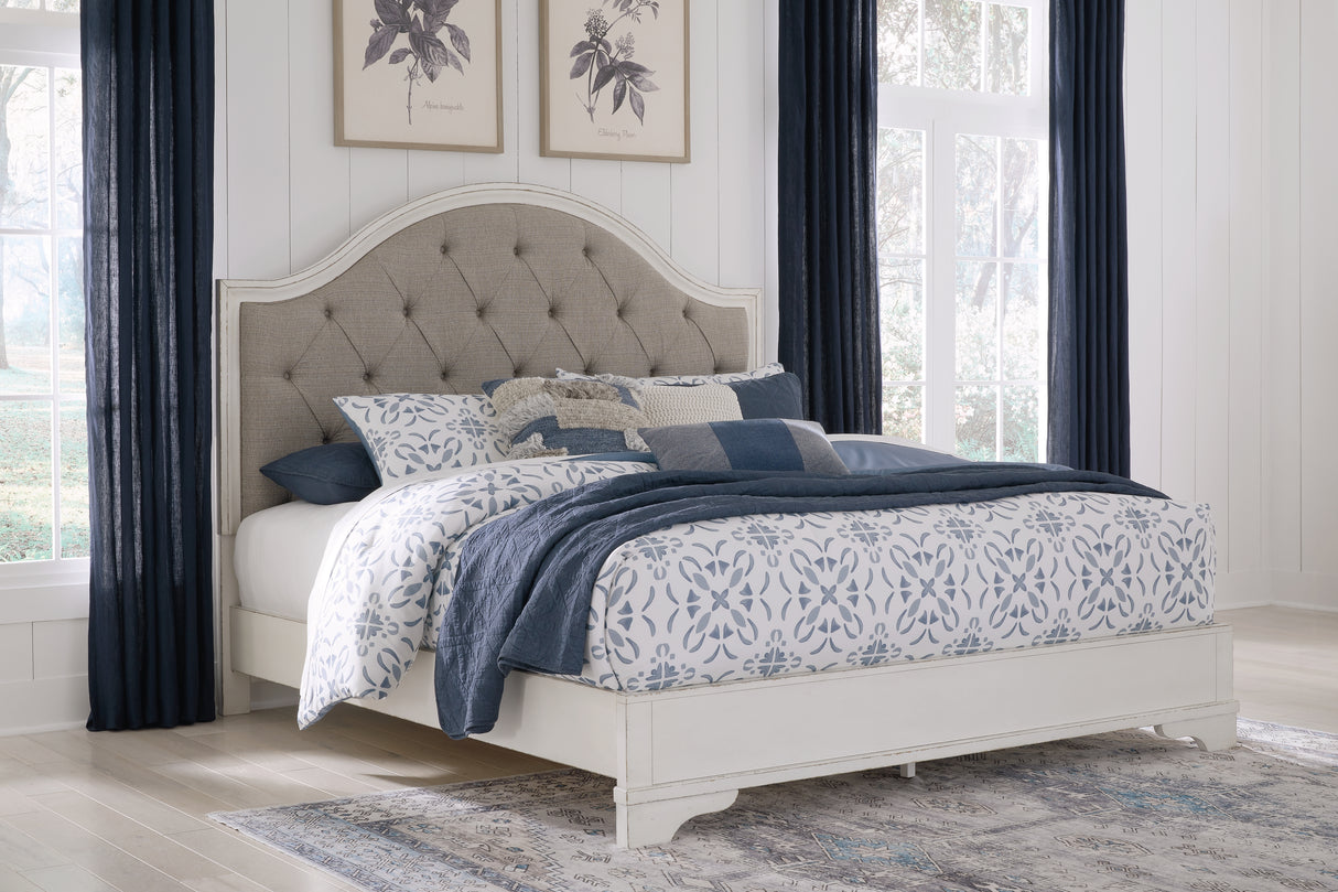 Blendon Queen Upholstered Panel Bed (Bed Size: King)