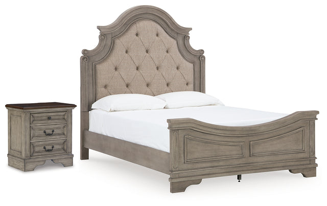 Lodenbay Queen Panel Bed and Nightstand