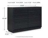 Londer 4-Piece California King Panel Bed with Dresser and Nightstand (King/California King Panel Headboard, California King Panel Footboard with Rails, Dresser, Nightstand)