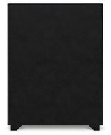 Londer 5-Piece King Panel Bed with Mirrored Dresser and Chest (King Panel Footboard with Rails, King/California King Panel Headboard, Dresser, Bedroom Mirror, Chest of Drawers)