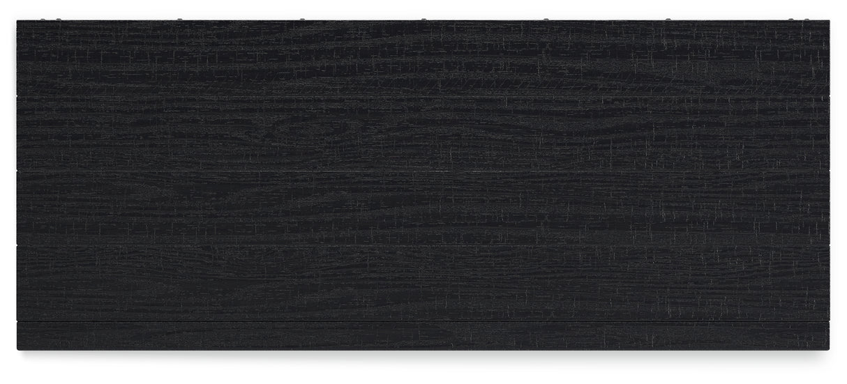 Londer 5-Piece Queen Panel Bed with Mirrored Dresser and Chest (Queen Panel Footboard with Rails, Queen Panel Headboard, Dresser, Bedroom Mirror, Chest of Drawers)