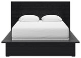 Londer 4-Piece Queen Panel Bed with Dresser and Nightstand (Queen Panel Footboard with Rails, Queen Panel Headboard, Dresser, Nightstand)