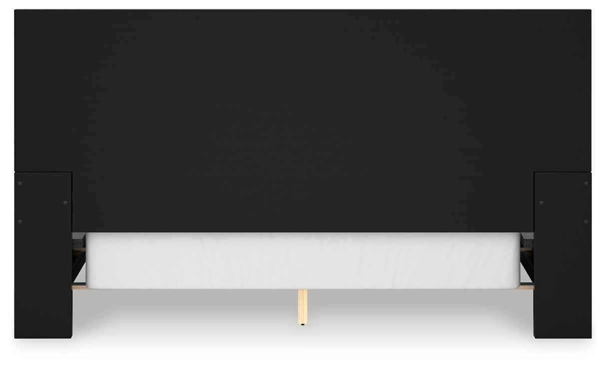 Londer 7-Piece California King Panel Bed with Mirrored Dresser, Chest and 2 Nightstands (King/California King Panel Headboard, California King Panel Footboard with Rails, Dresser, Bedroom Mirror, Chest of Drawers, Nightstand, Nightstand)