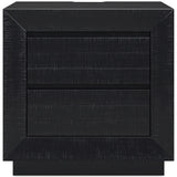 Londer 6-Piece Queen Panel Bed with Mirrored Dresser and 2 Nightstands (Queen Panel Footboard with Rails, Queen Panel Headboard, Dresser, Bedroom Mirror, Nightstand, Nightstand)