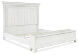 Kanwyn Queen Panel Bed with Storage Bench (Bed Size: Queen)