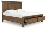 Feddinger King Panel Storage Bed (Bed Size: King)