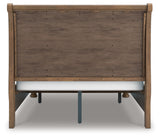 Feddinger Queen Sleigh Bed, Dresser, Mirror, Chest and Nightstand