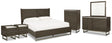 Arkenton King Panel Bed, Dresser, Mirror, Chest and 2 Nightstands