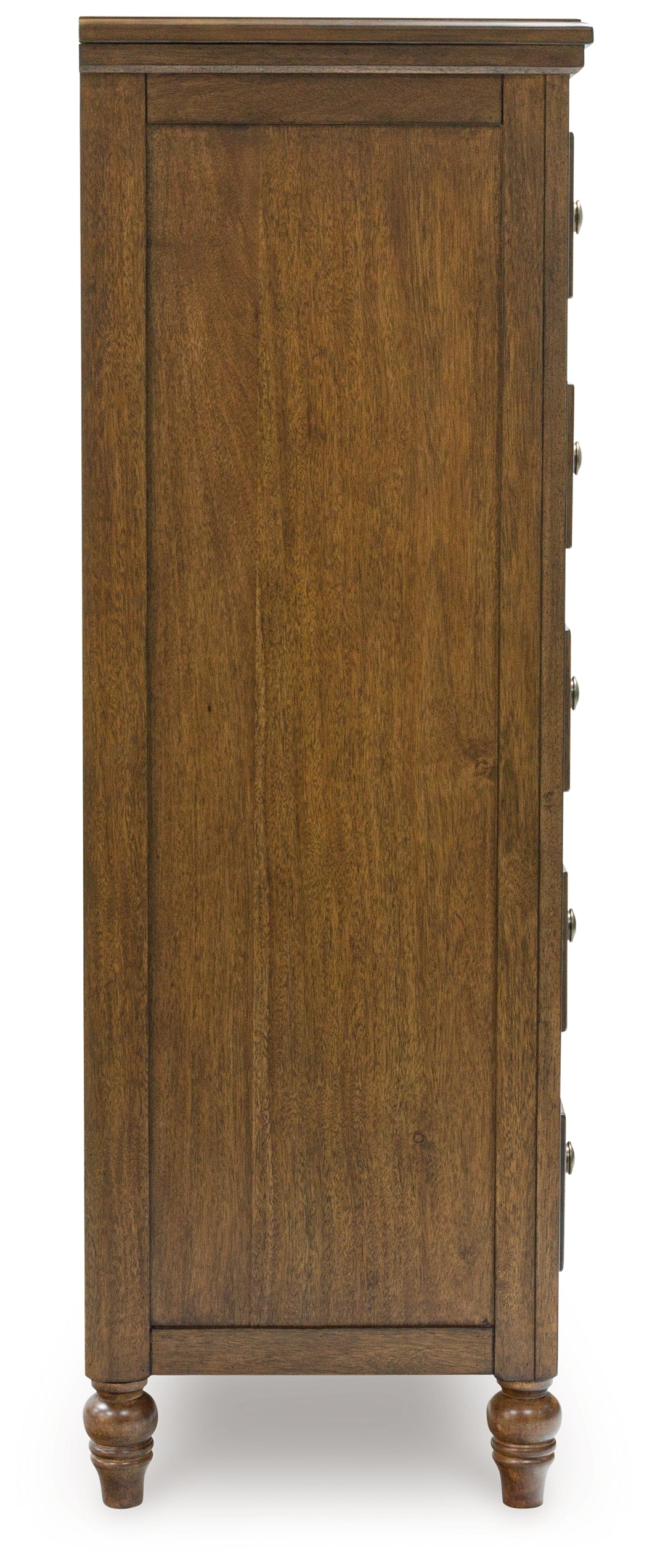 Sturlayne 6-Piece Queen Upholstered Panel Bed with Mirrored Dresser and Chest (Queen Upholstered Bench Footboard/Slats, Queen Upholstered Headboard, Queen/King Panel Rails, Dresser, Bedroom Mirror, Chest of Drawers)