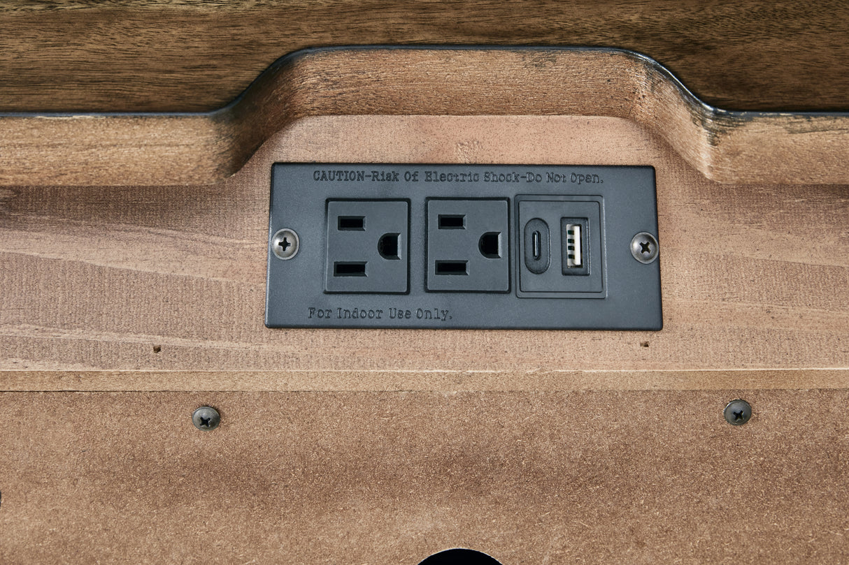 Sturlayne 6-Piece Queen Upholstered Panel Bed with Mirrored Dresser and Nightstand (Queen Upholstered Bench Footboard/Slats, Queen Upholstered Headboard, Queen/King Panel Rails, Dresser, Bedroom Mirror, Nightstand)